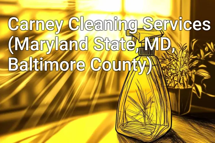 Carney Cleaning Services (Maryland State, MD, Baltimore County)