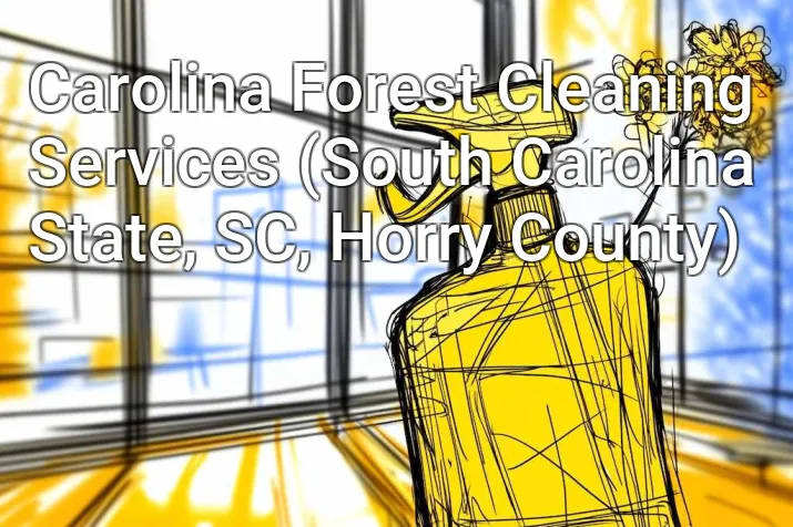 Carolina Forest Cleaning Services (South Carolina State, SC, Horry County)