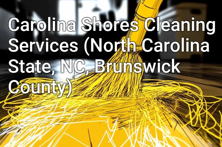 Carolina Shores Cleaning Services (North Carolina State, NC, Brunswick County)