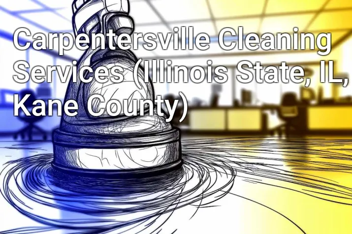 Carpentersville Cleaning Services (Illinois State, IL, Kane County)