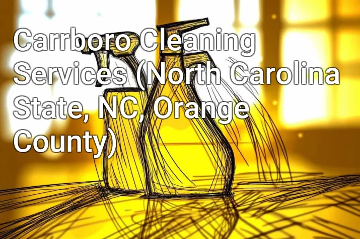 Carrboro Cleaning Services (North Carolina State, NC, Orange County)
