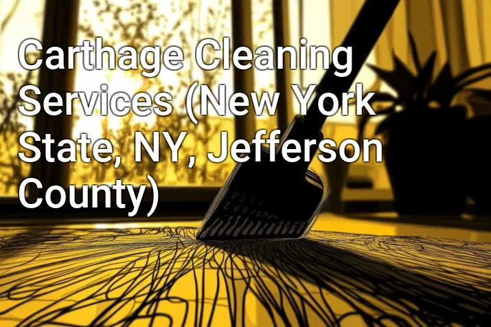 Carthage Cleaning Services (New York State, NY, Jefferson County)