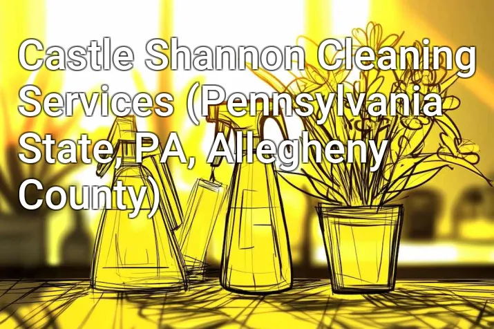 Castle Shannon Cleaning Services (Pennsylvania State, PA, Allegheny County)