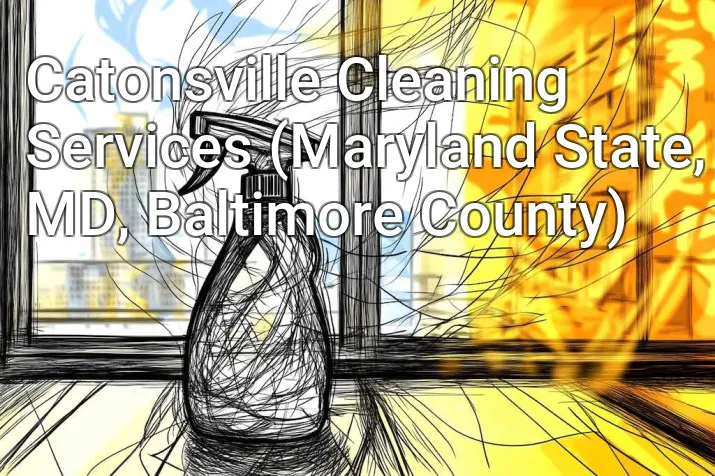 Catonsville Cleaning Services (Maryland State, MD, Baltimore County)
