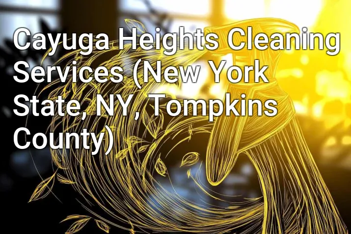 Cayuga Heights Cleaning Services (New York State, NY, Tompkins County)