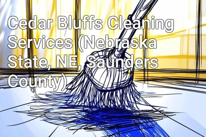 Cedar Bluffs Cleaning Services (Nebraska State, NE, Saunders County)