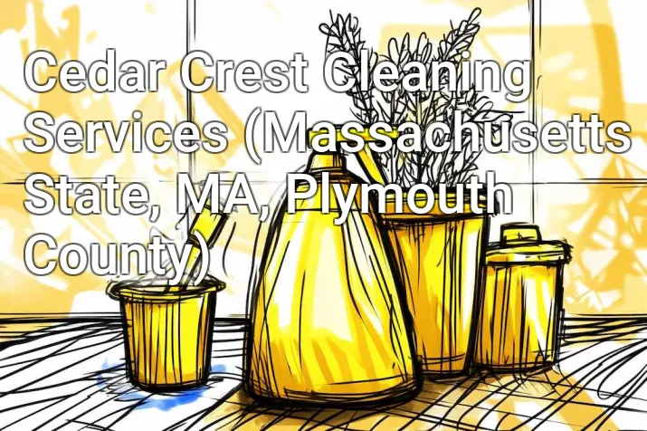 Cedar Crest Cleaning Services (Massachusetts State, MA, Plymouth County)