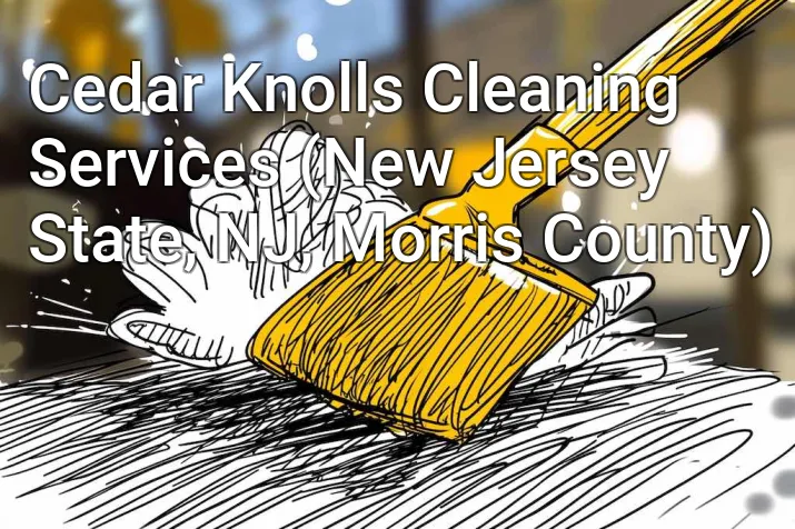 Cedar Knolls Cleaning Services (New Jersey State, NJ, Morris County)