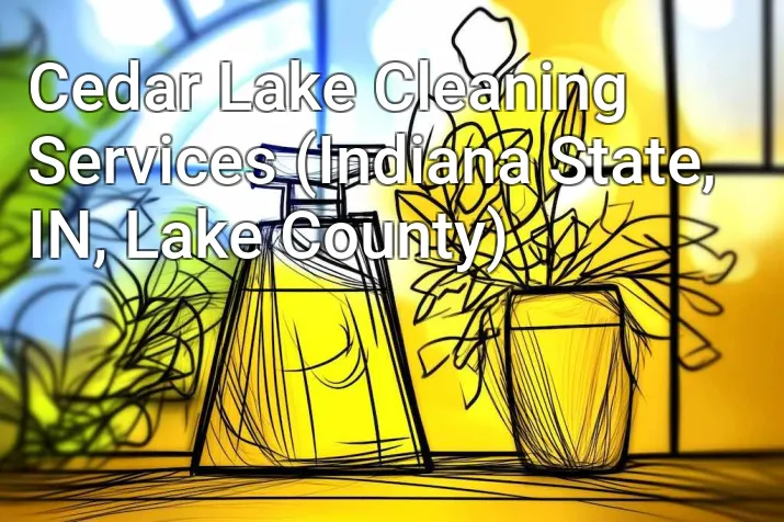 Cedar Lake Cleaning Services (Indiana State, IN, Lake County)