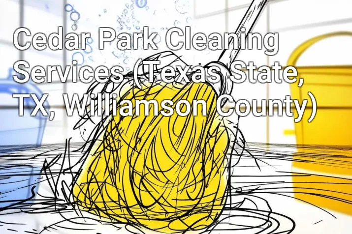 Cedar Park Cleaning Services (Texas State, TX, Williamson County)