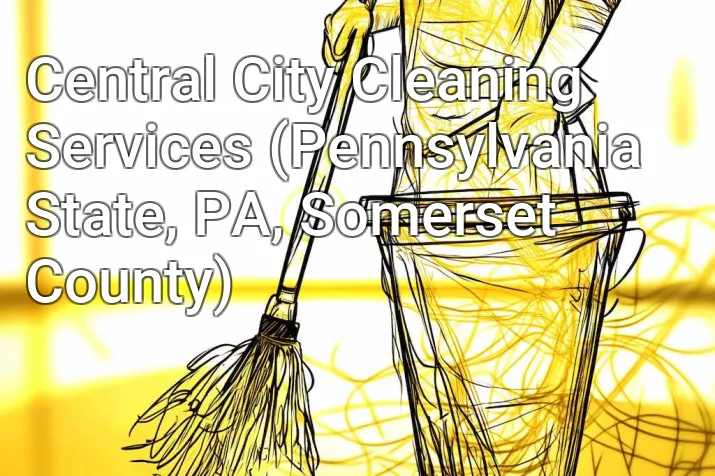 Central City Cleaning Services (Pennsylvania State, PA, Somerset County)