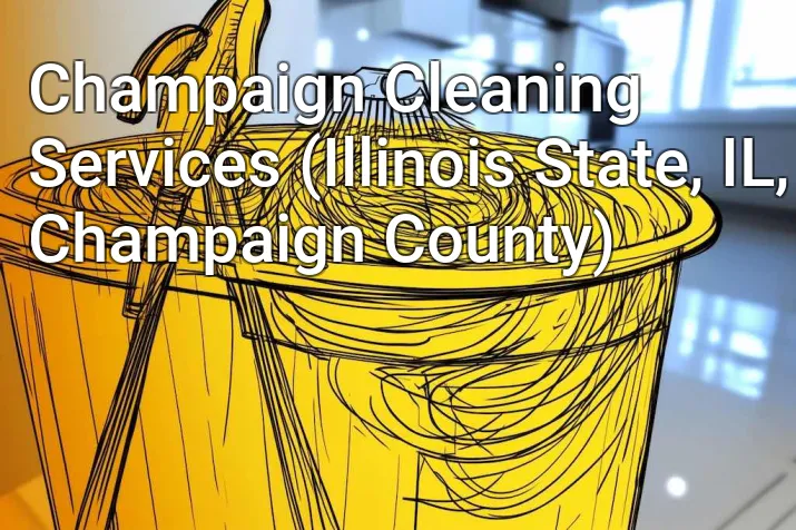 Champaign Cleaning Services (Illinois State, IL, Champaign County)