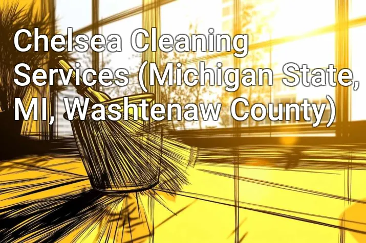 Chelsea Cleaning Services (Michigan State, MI, Washtenaw County)