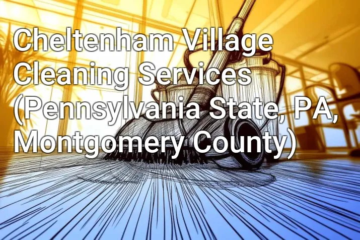 Cheltenham Village Cleaning Services (Pennsylvania State, PA, Montgomery County)