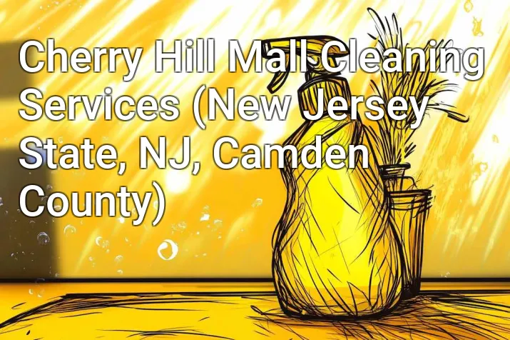 Cherry Hill Mall Cleaning Services (New Jersey State, NJ, Camden County)