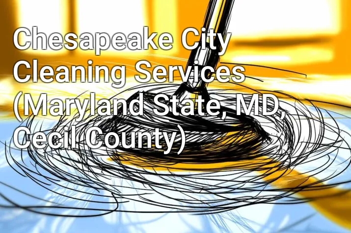 Chesapeake City Cleaning Services (Maryland State, MD, Cecil County)