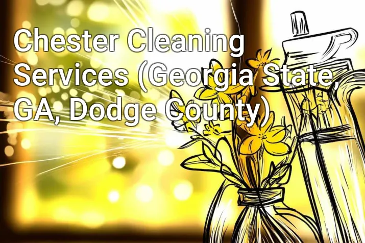Chester Cleaning Services (Georgia State, GA, Dodge County)