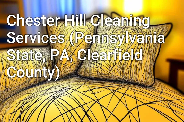 Chester Hill Cleaning Services (Pennsylvania State, PA, Clearfield County)
