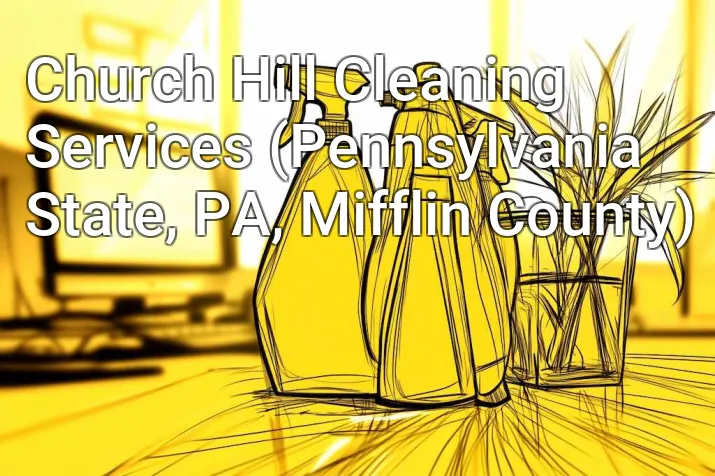 Church Hill Cleaning Services (Pennsylvania State, PA, Mifflin County)