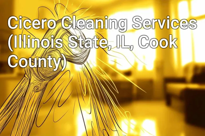 Cicero Cleaning Services (Illinois State, IL, Cook County)