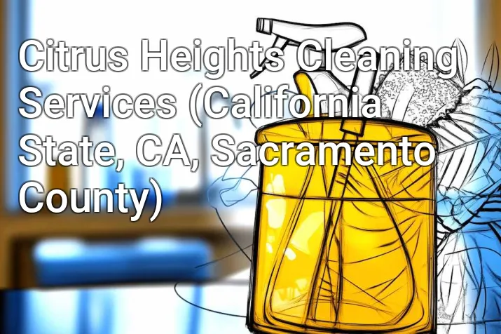 Citrus Heights Cleaning Services (California State, CA, Sacramento County)