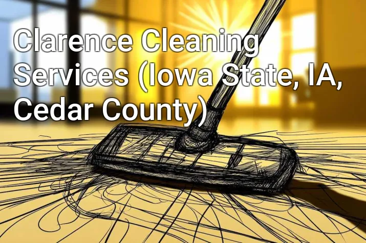 Clarence Cleaning Services (Iowa State, IA, Cedar County)