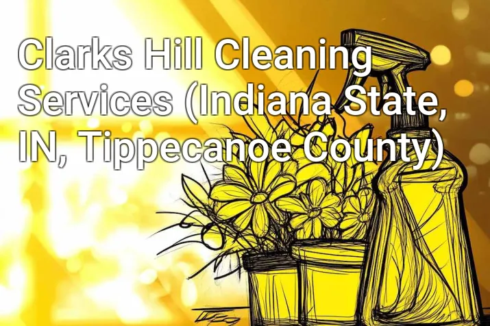 Clarks Hill Cleaning Services (Indiana State, IN, Tippecanoe County)