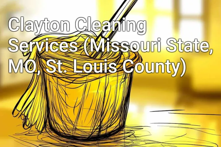 Clayton Cleaning Services (Missouri State, MO, St. Louis County)