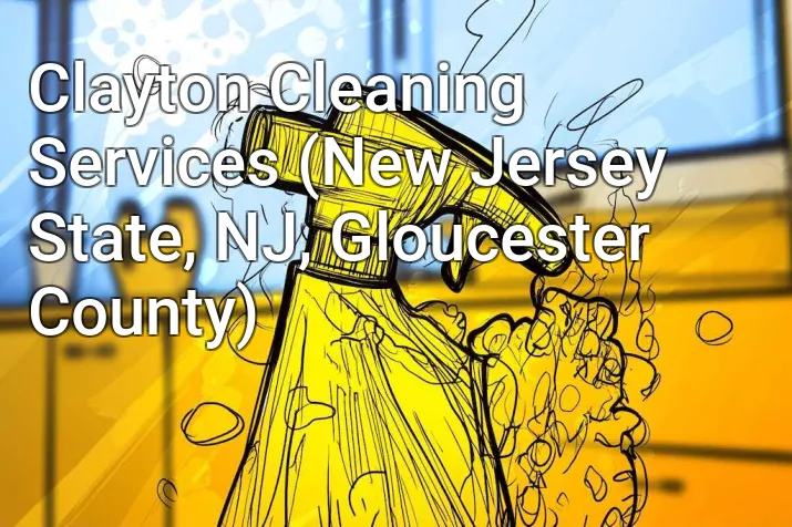 Clayton Cleaning Services (New Jersey State, NJ, Gloucester County)