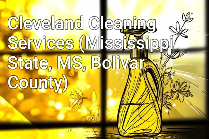 Cleveland Cleaning Services (Mississippi State, MS, Bolivar County)
