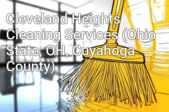 Cleveland Heights Cleaning Services (Ohio State, OH, Cuyahoga County)