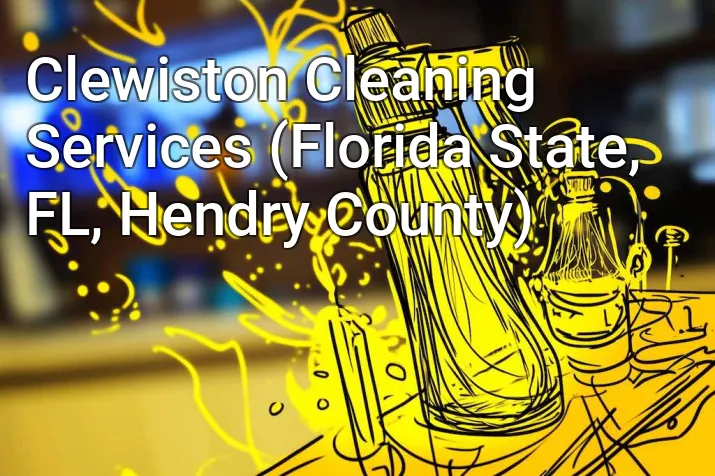Clewiston Cleaning Services (Florida State, FL, Hendry County)