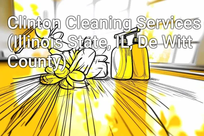 Clinton Cleaning Services (Illinois State, IL, De Witt County)