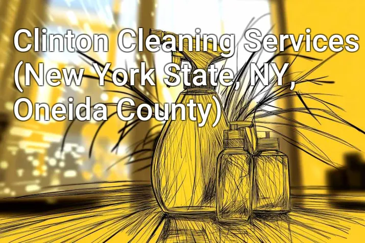 Clinton Cleaning Services (New York State, NY, Oneida County)
