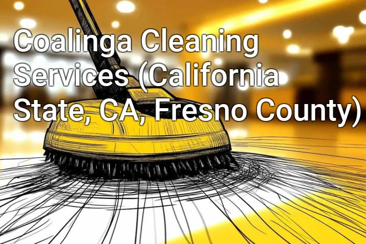 Coalinga Cleaning Services (California State, CA, Fresno County)