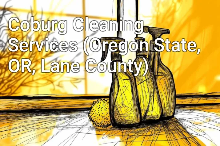 Coburg Cleaning Services (Oregon State, OR, Lane County)