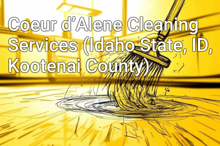 Coeur d’Alene Cleaning Services (Idaho State, ID, Kootenai County)