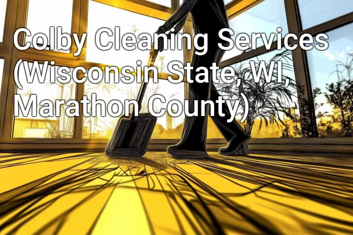 Colby Cleaning Services (Wisconsin State, WI, Marathon County)