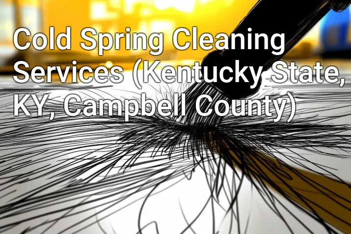 Cold Spring Cleaning Services (Kentucky State, KY, Campbell County)