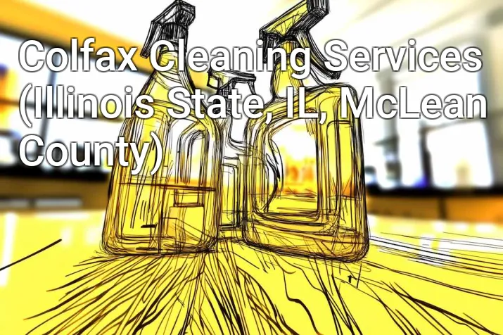 Colfax Cleaning Services (Illinois State, IL, McLean County)