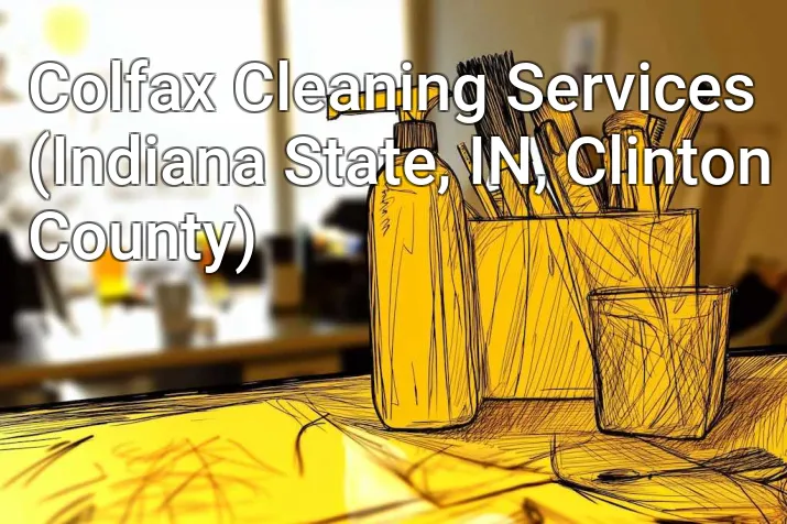 Colfax Cleaning Services (Indiana State, IN, Clinton County)