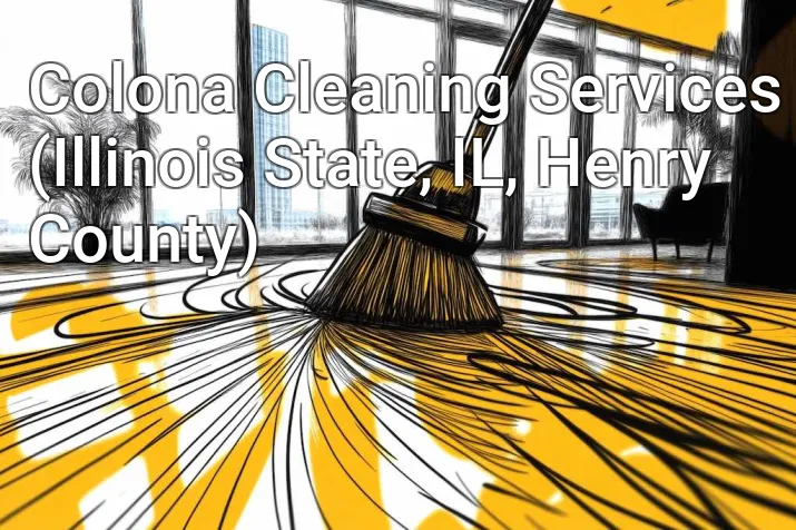 Colona Cleaning Services (Illinois State, IL, Henry County)
