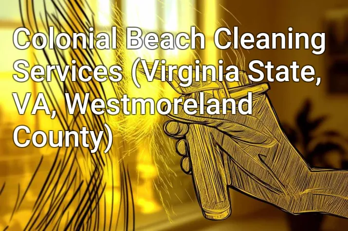 Colonial Beach Cleaning Services (Virginia State, VA, Westmoreland County)