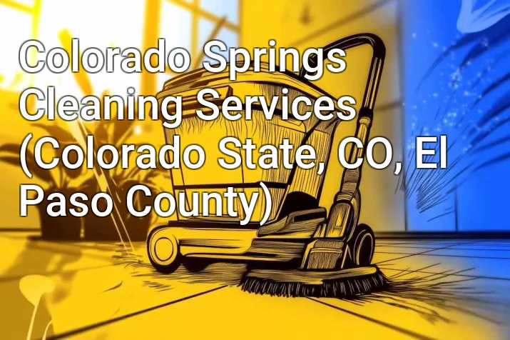 Colorado Springs Cleaning Services (Colorado State, CO, El Paso County)