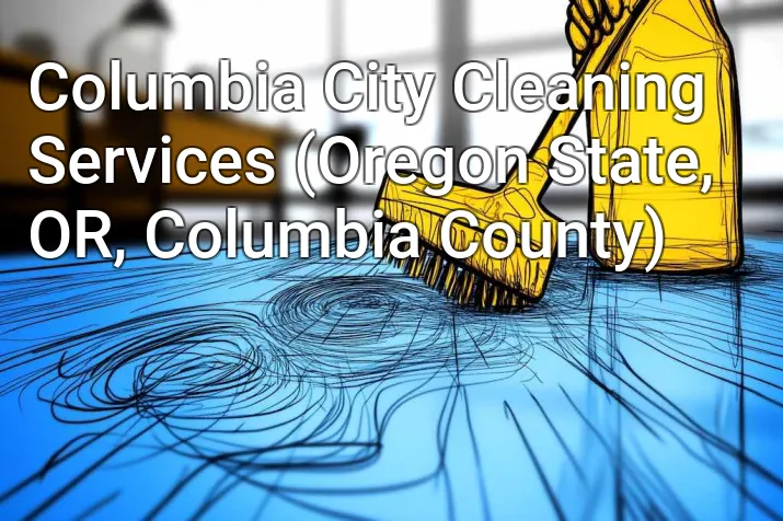 Columbia City Cleaning Services (Oregon State, OR, Columbia County)