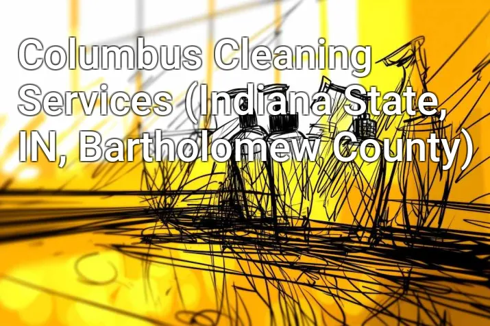 Columbus Cleaning Services (Indiana State, IN, Bartholomew County)