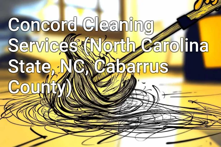 Concord Cleaning Services (North Carolina State, NC, Cabarrus County)