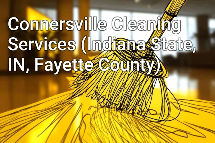 Connersville Cleaning Services (Indiana State, IN, Fayette County)
