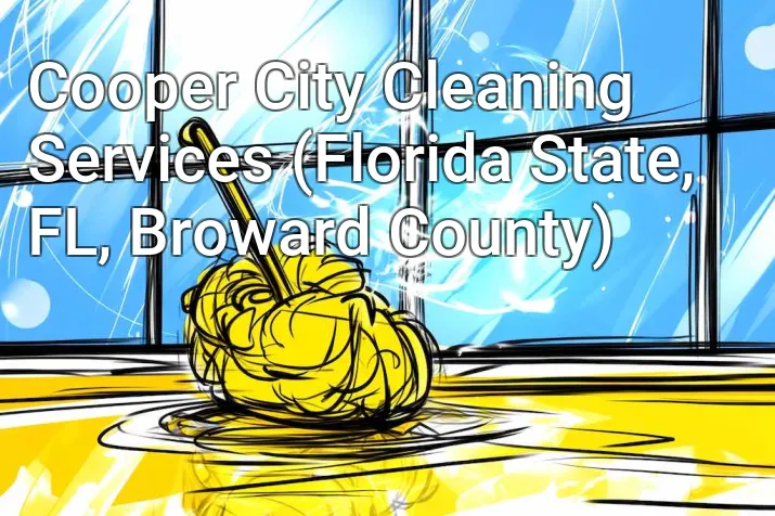 Cooper City Cleaning Services (Florida State, FL, Broward County)