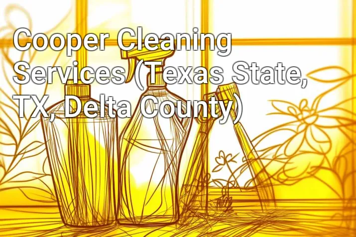 Cooper Cleaning Services (Texas State, TX, Delta County)